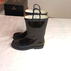 Western Chief water proof boot rubber black brand new size kids 1